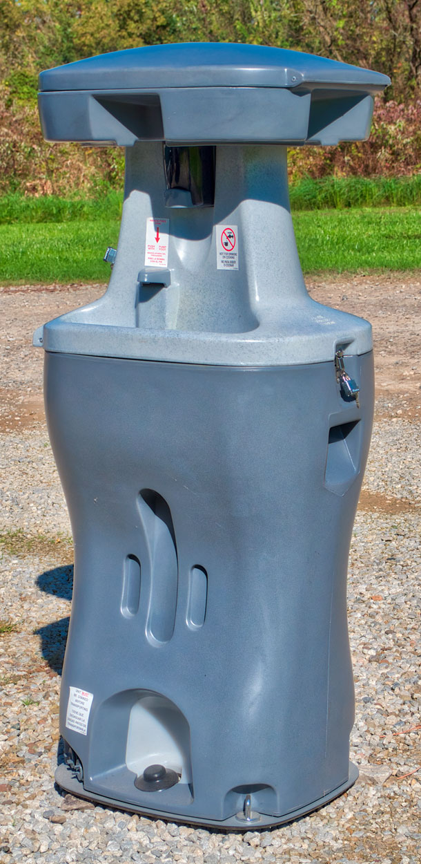 Self standing hand wash station rentals